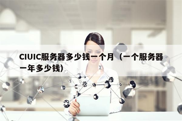 CIUIC服务器多少钱一个月（一个服务器一年多少钱）