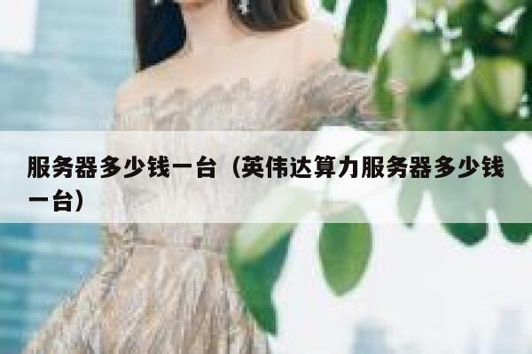 详细阅读:服务器多少钱一台(英伟达算力服务器多少钱一台) 服务器多少钱一台(英伟达算力服务器多少钱一台)